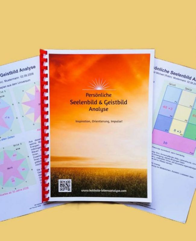 Persönliche Seelenbild & Geistbild Analyse